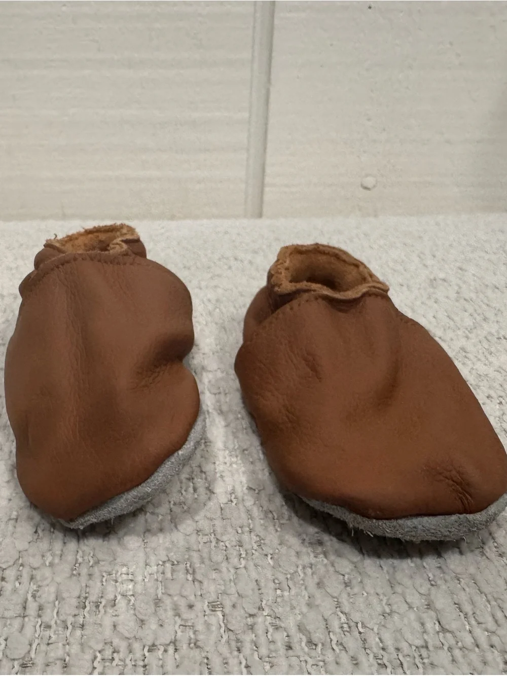 Bundles Classic Navy Baby Loafers - Soft Slip-On Walker Shoes